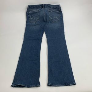 Silver Jeans Tuesday Slim bootcut Size 29 Med/dark wash denim Stretch